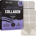 Collagen Patches Skin, Joint & Connective Tissue Support with Collagen, Hyaluronic Acid, Vitamins & Minerals, 36 Patches