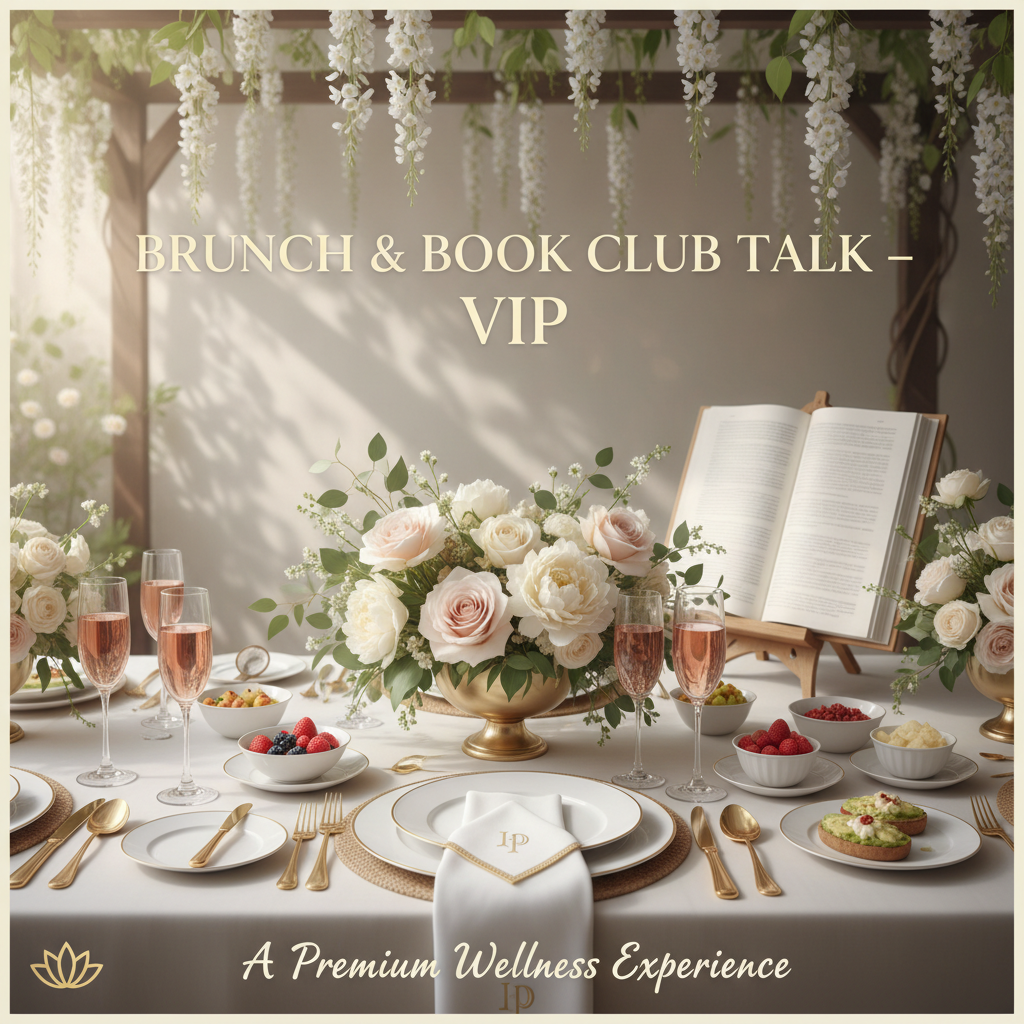 The Literary Brunch Society — VIP Wellness Book Club & Brunch Experience