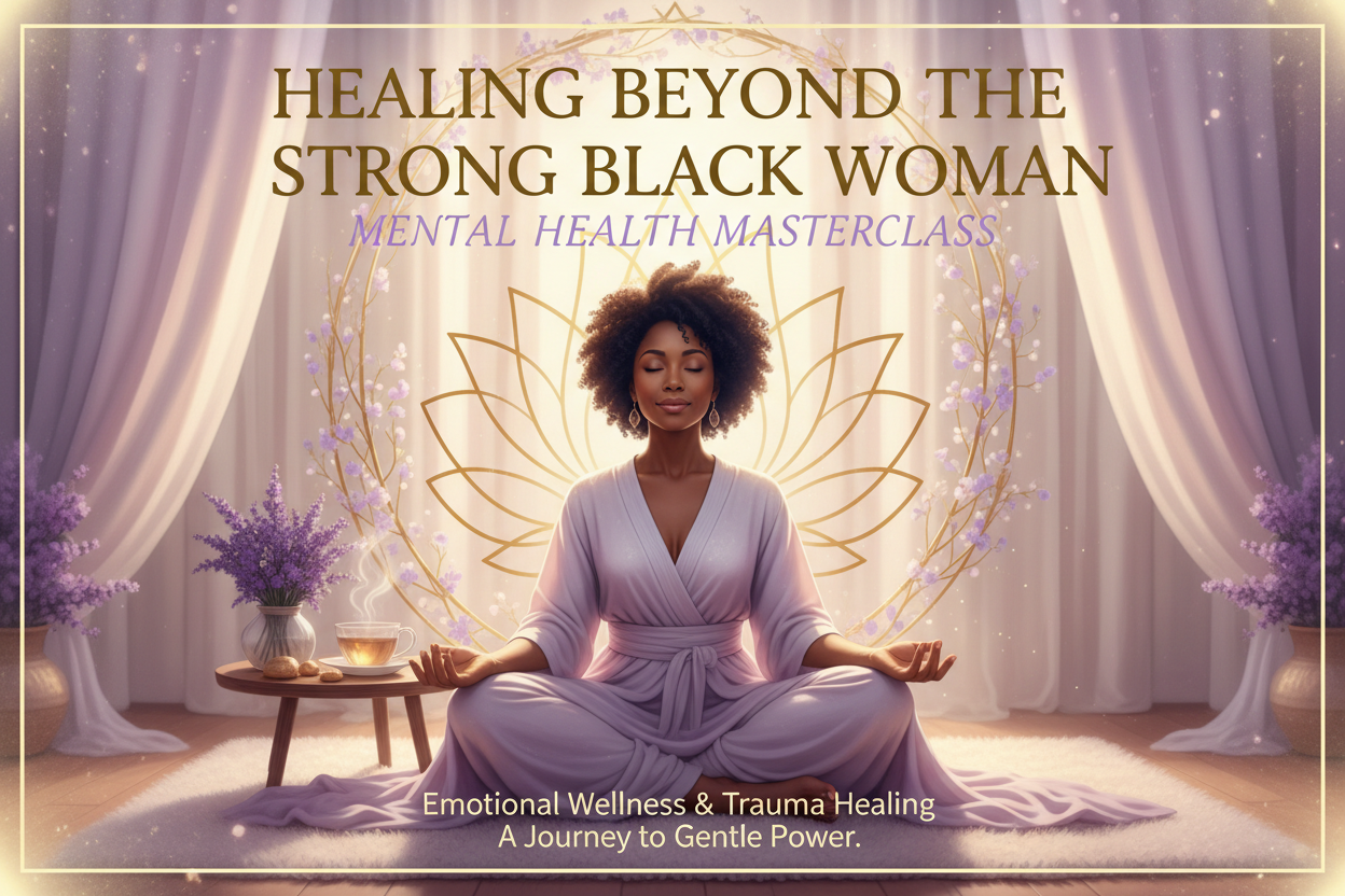 Masters Class led by Misty — Healing Beyond the Strong Black Woman – Mental Health Masterclass