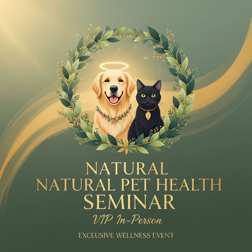 The Natural Paws Retreat — VIP In-Person Pet Health & Wellness Experience