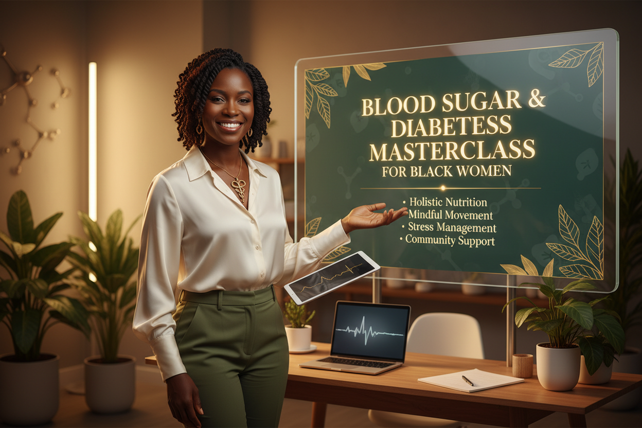 Blood Sugar, Hormones & Healing for Black Women – Masterclass