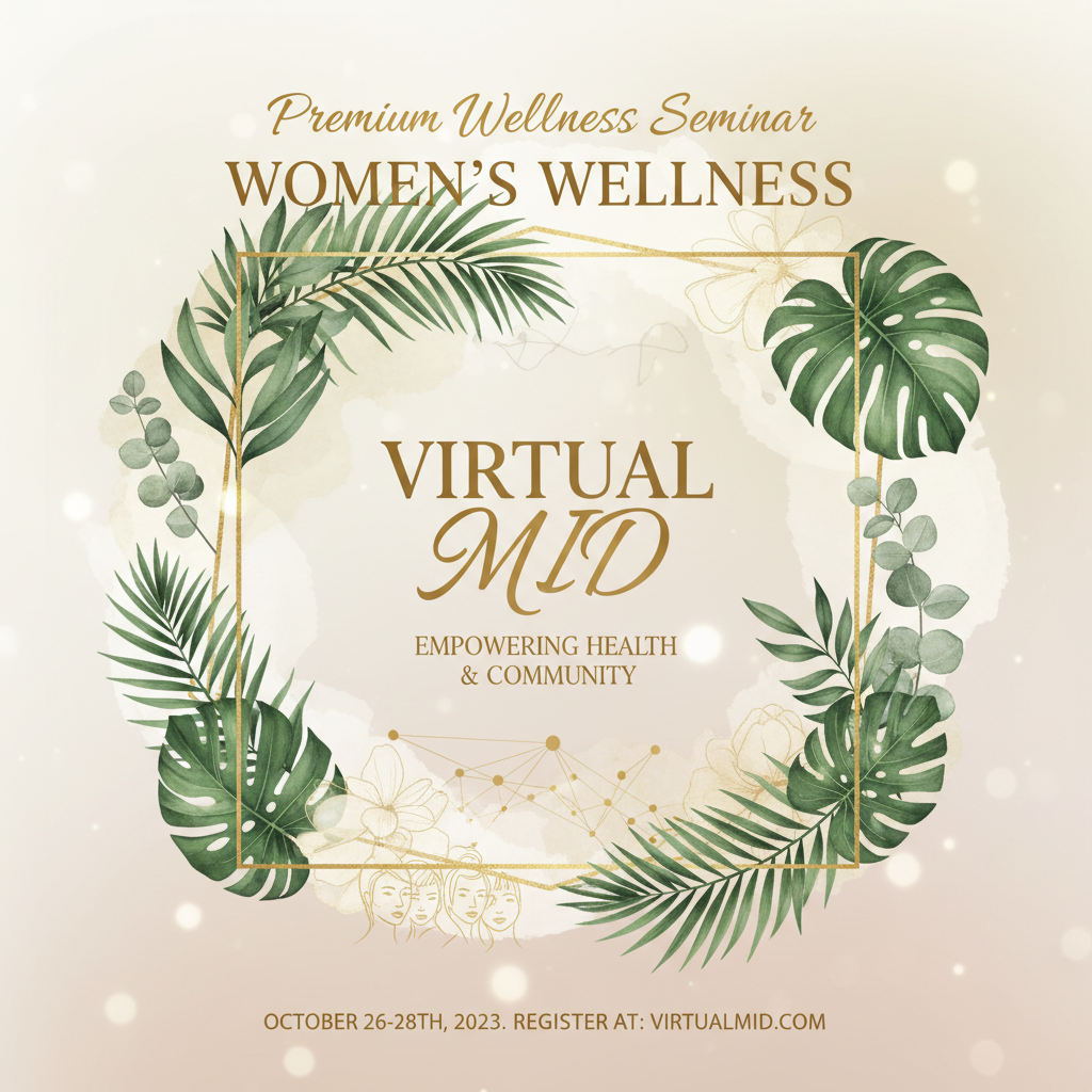 Virtual | The Wellness Woman — Led by Misty | VIP | Every Monday 4PM | 1 Hour